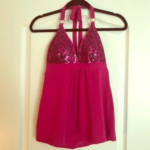 Victoria’s Secret Hot Pink Halter Bra Top